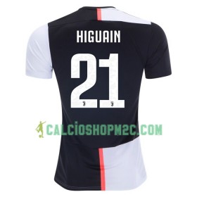 Juventus HIGUAIN 21 Maglia Prima 2019/2020 Manica Corta